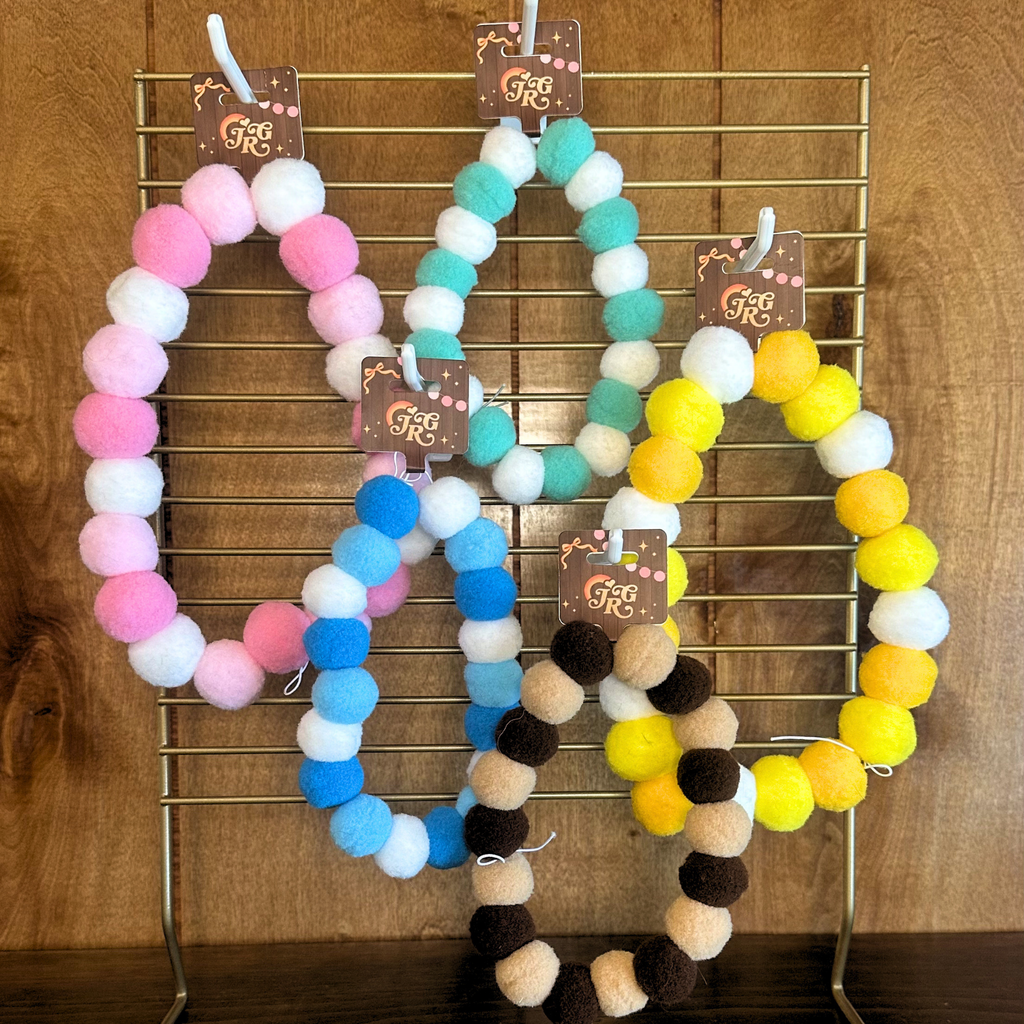 Pom-Pom Collars (1x)