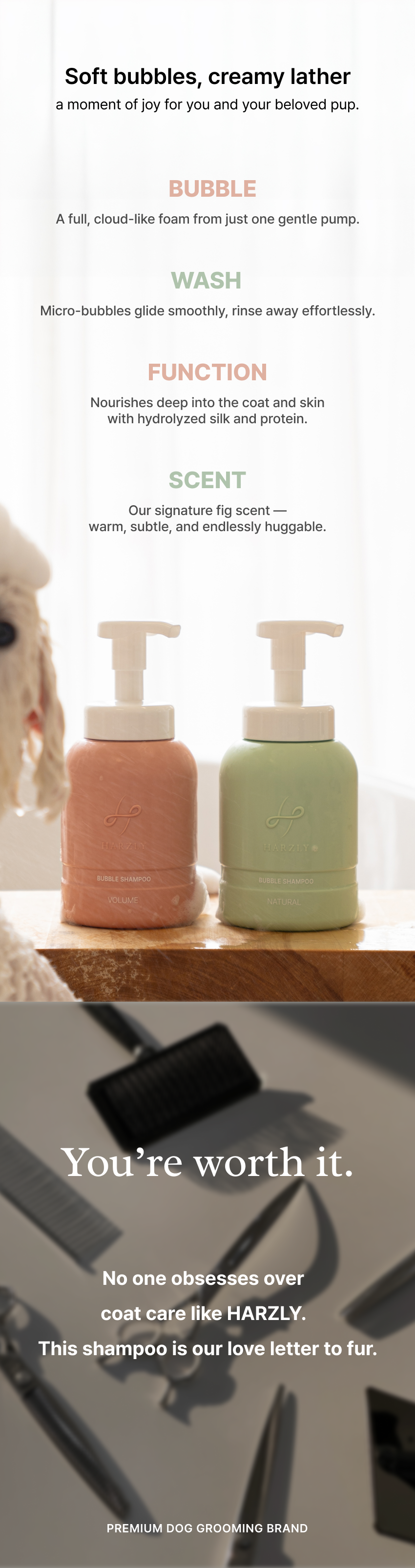 Harzly Bubble Shampoo: Volume